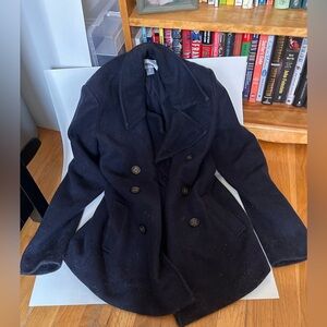Old Navy Women's Classic Navy Pea Coat